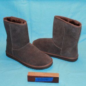Brown Fur Boots- NWOT